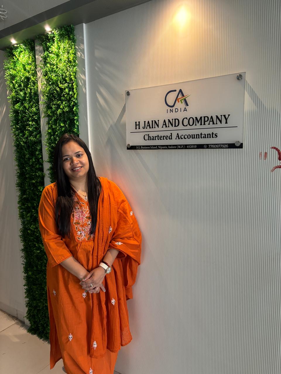 H Jain And Company office entrance